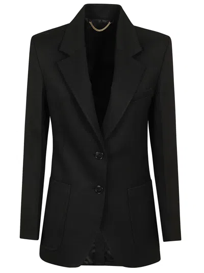 Victoria Beckham Black Patch Pocket Jacket