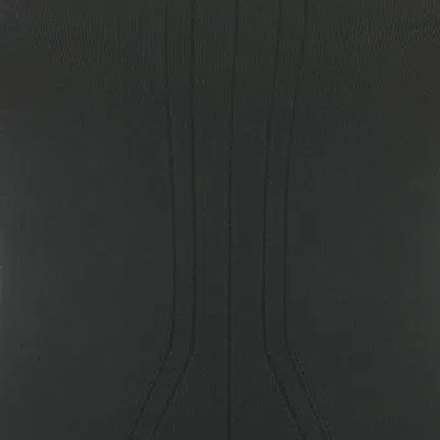 Pre-owned Victoria Beckham Black Stretch Knit Flared Mini Dress Xs