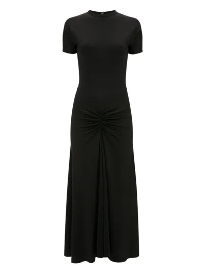 Victoria Beckham Blaire Midi Dress In Black