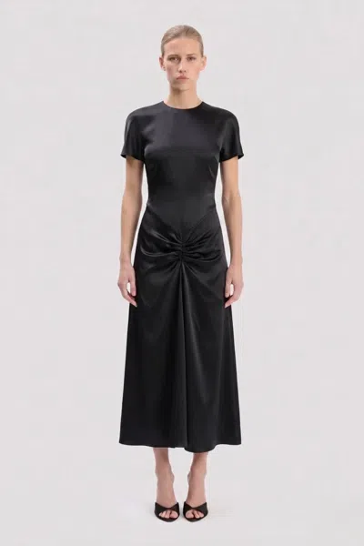 Victoria Beckham Blaire Midi Dress In Black