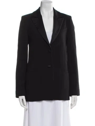 Pre-owned Victoria Beckham Blazer In Black