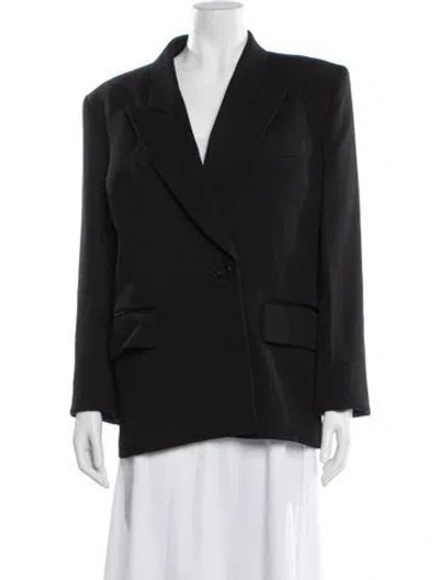 Pre-owned Victoria Beckham Blazer In Black