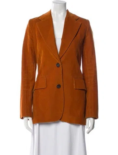 Pre-owned Victoria Beckham Blazer In Brown