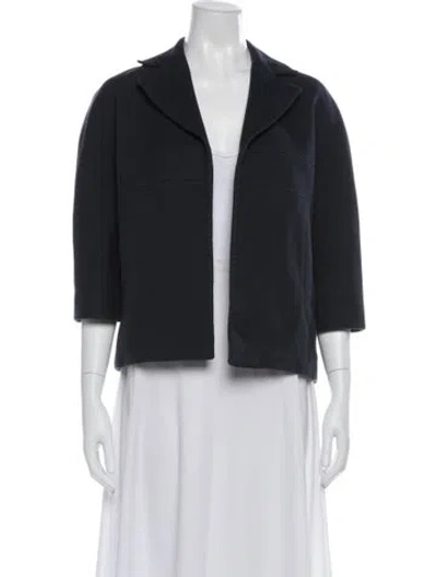 Pre-owned Victoria Beckham Blazer In Gray