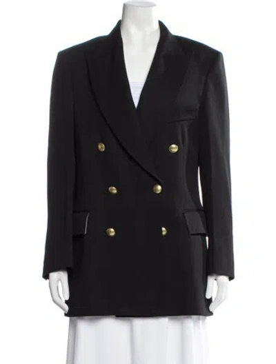 Pre-owned Victoria Beckham Blazer In Gray