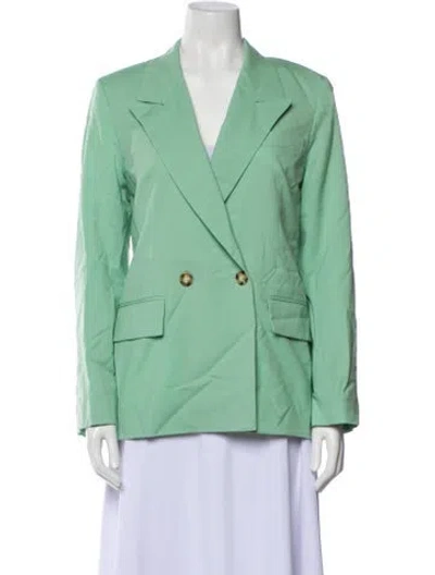 Pre-owned Victoria Beckham Blazer In Green