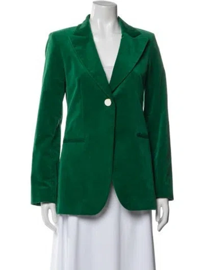 Pre-owned Victoria Beckham Blazer In Green