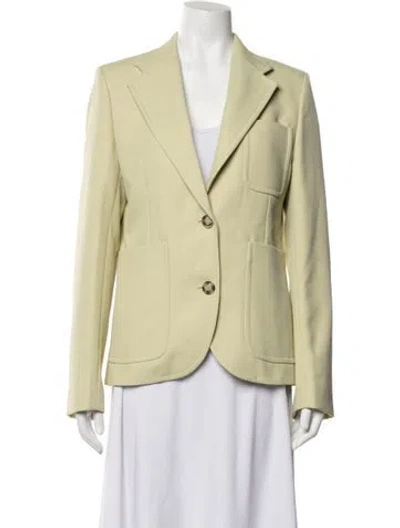 Pre-owned Victoria Beckham Blazer In Green