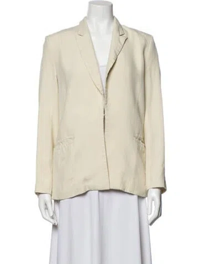 Pre-owned Victoria Beckham Blazer In Neutral