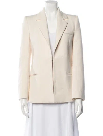 Pre-owned Victoria Beckham Blazer In Neutral