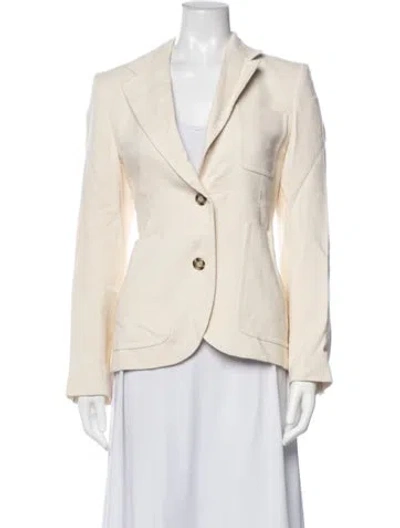 Pre-owned Victoria Beckham Blazer In Neutrals