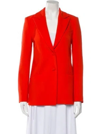 Pre-owned Victoria Beckham Blazer In Orange