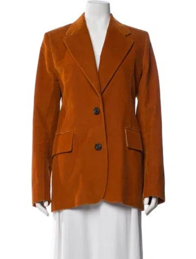 Pre-owned Victoria Beckham Blazer In Orange