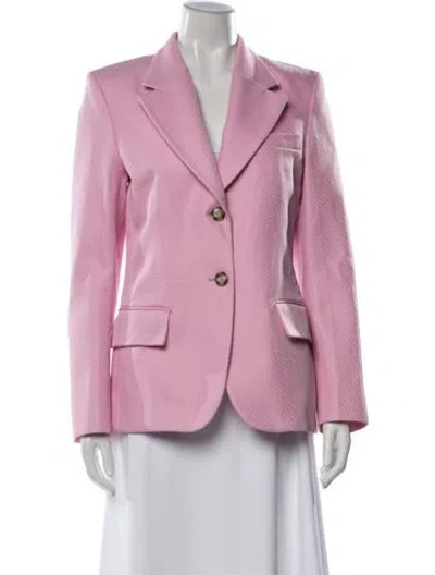 Pre-owned Victoria Beckham Blazer In Pink