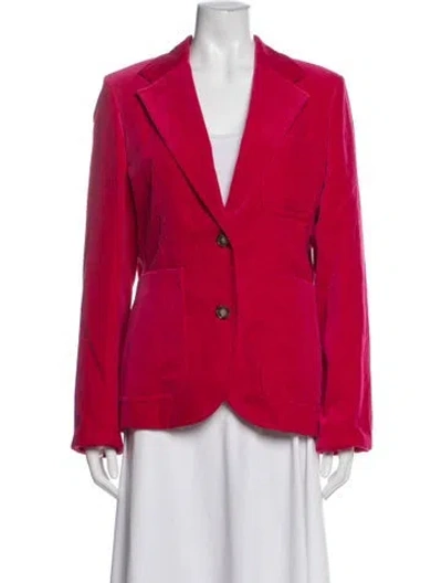 Pre-owned Victoria Beckham Blazer In Red