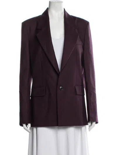 Pre-owned Victoria Beckham Blazer W/ Tags In Purple