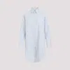 Victoria Beckham Yellow Chamomile Organic Cotton Wrap Front Blouse