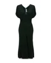 Victoria Beckham Blouson Midi Dress