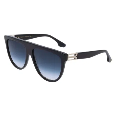 VICTORIA BECKHAM BLUE ACETATE SUNGLASSES