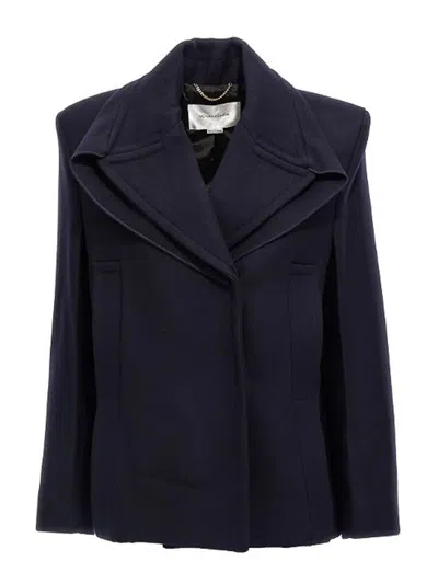 VICTORIA BECKHAM CHAQUETA CASUAL - AZUL