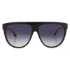 Victoria Beckham Blue Gradient Browline Ladies Sunglasses Vb680s 415 58 In Multi
