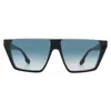 Victoria Beckham Blue Gradient Browline Ladies Sunglasses Vb683s 415 58 In Multi
