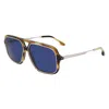 Victoria Beckham Blue Square Ladies Sunglasses Vb246s 318 58 In Blue
