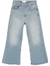Victoria Beckham Women Wide Leg Cropped Jeans In Blue