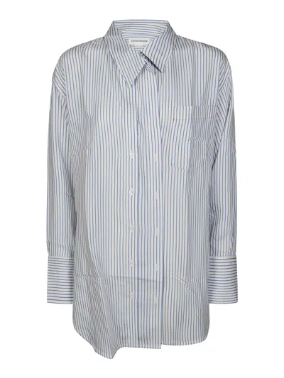 Victoria Beckham Wrap Tuck Detail Blouse