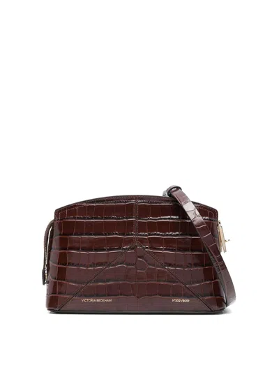Victoria Beckham Victoria Crossbody Dk Brown Bag