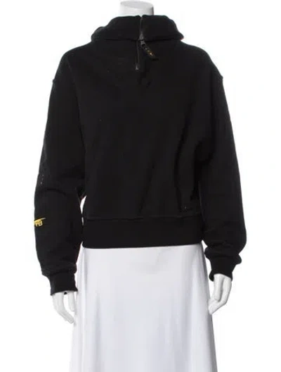 Pre-owned Victoria Beckham Bomber Jacket In Black