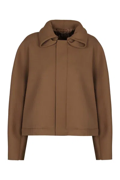 VICTORIA BECKHAM VICTORIA BECKHAM BOMBER JACKET IN WOOL