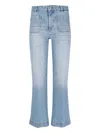 Victoria Beckham Bootcut Jeans In Light Blue