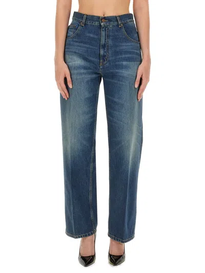 Victoria Beckham Boyfriend Jeans In Navy