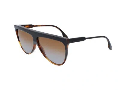 Pre-owned Victoria Beckham Brand  Sunglasses Vb619s 005 Havana Brown Woman