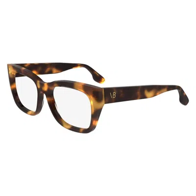 Victoria Beckham Brown Acetate Glasses (frames)