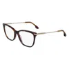 Victoria Beckham Brown Acetate Glasses (frames) In Brown