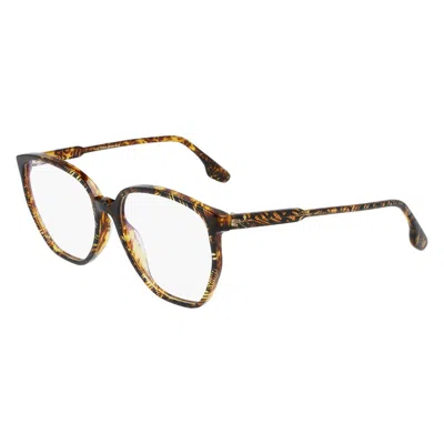 Victoria Beckham Brown Acetate Glasses (frames)