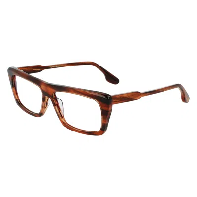 Victoria Beckham Brown Acetate Glasses (frames)