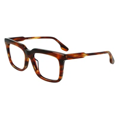 Victoria Beckham Brown Acetate Glasses (frames)