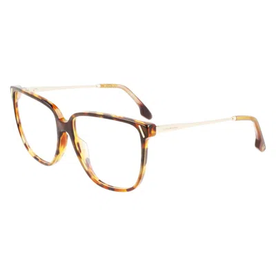 Victoria Beckham Brown Acetate Glasses (frames)