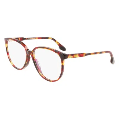 Victoria Beckham Brown Acetate Glasses (frames)
