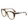 Victoria Beckham Brown Acetate Glasses (frames)