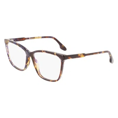 Victoria Beckham Brown Acetate Glasses (frames)
