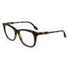 Victoria Beckham Brown Acetate Glasses (frames)