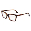 Victoria Beckham Brown Acetate Glasses (frames) In Brown