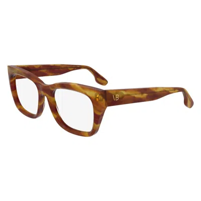 Victoria Beckham Brown Acetate Glasses (frames)