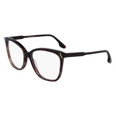Victoria Beckham Brown Acetate Glasses (frames)