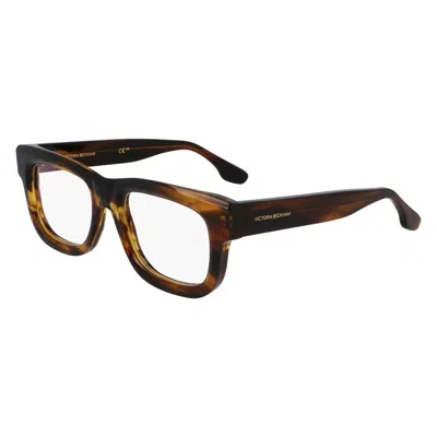 Victoria Beckham Brown Acetate Glasses (frames)