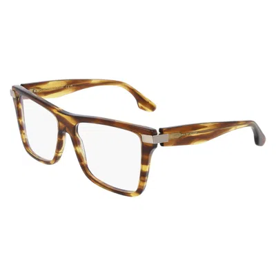 Victoria Beckham Brown Acetate Glasses (frames)